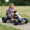 Toy Time Toy Time Go Kart- Pedal Powered Ride-On Toy for Kids Ages 3 and Up- Outdoor Fun for Boys and Girls 701565ICE